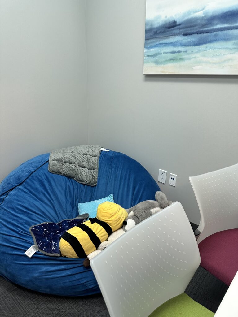 Sensory room in Gigi's Playhouse